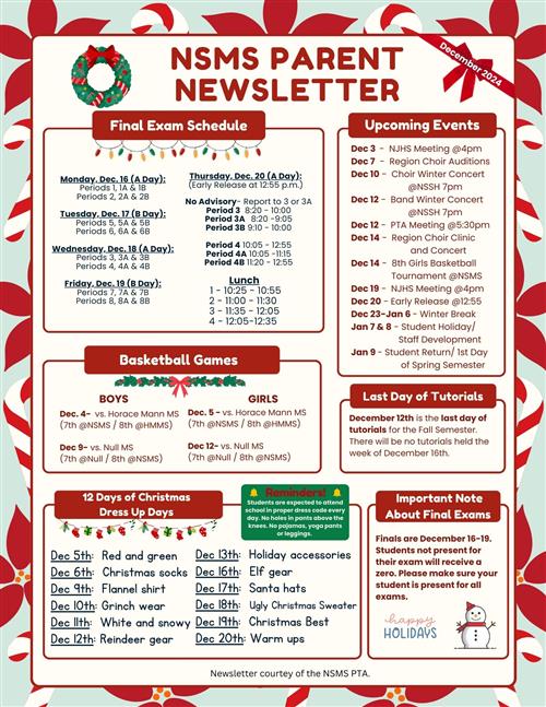 december newsletter